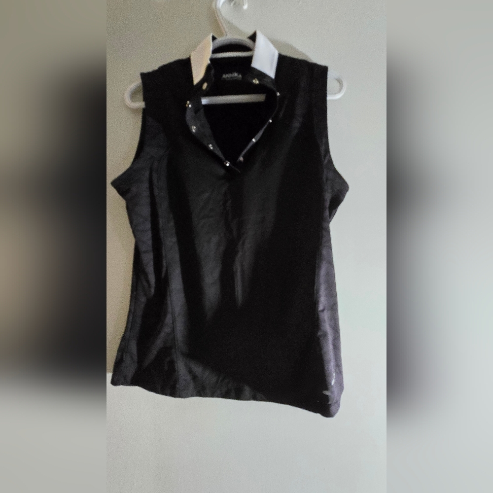 Cutter & Buck Black Women's Golf Top